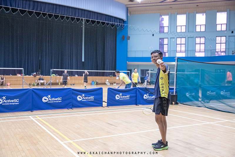 Lifestyle Sports - Badminton - portrait photoshoot with Barry Chow @ Jurong East Sports Hall Lifestyle Sports - Badminton - portrait photoshoot with Barry Chow @ Jurong East Sports Hall