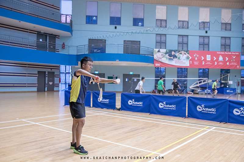 Lifestyle Sports - Badminton - portrait photoshoot with Barry Chow @ Jurong East Sports Hall Lifestyle Sports - Badminton - portrait photoshoot with Barry Chow @ Jurong East Sports Hall