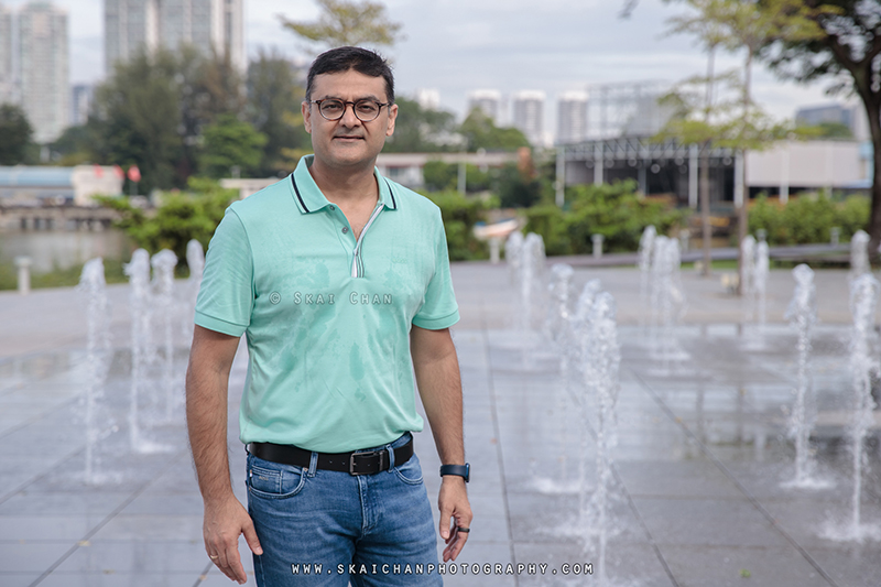 Men's casual corporate photoshoot with Gaurav Trivedi @ Kallang Wave Mall