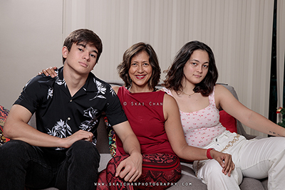 Indoor Family Home Photoshoot - Verdayne, Sonya & Oliver @ Home