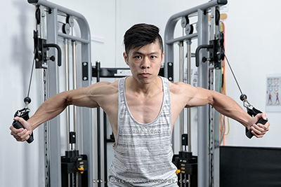 Indoor Fitness Photoshoot - Kang @ Green Curve SG (gym)