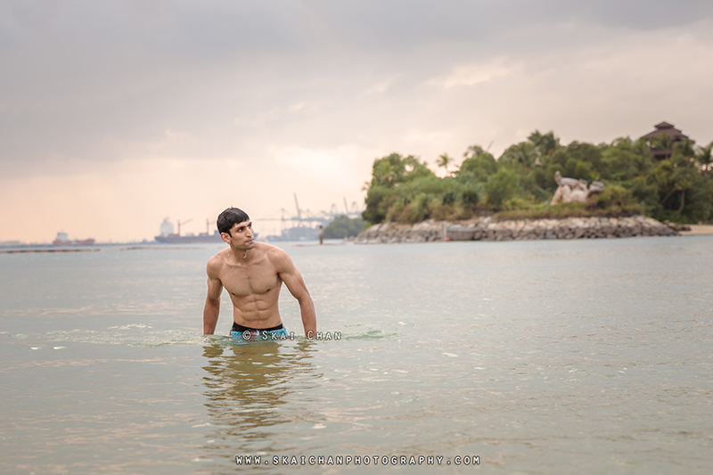 Water themed fitness portrait photoshoot with Rounak @ Palawan Beach (Sentosa) Water themed fitness portrait photoshoot with Rounak @ Palawan Beach (Sentosa)