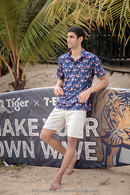 Outdoor Men's Lifestyle Fashion Photoshoot - Rounak @ Palawan Beach, Sentosa