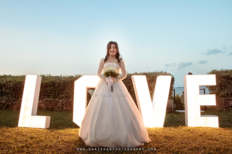 Bridal / Wedding photoshoot with Christy Hoa at Changi Cottage