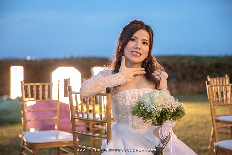 Bridal / Wedding photoshoot with Christy Hoa at Changi Cottage