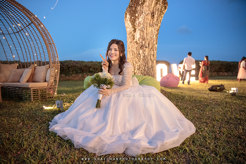 Bridal / Wedding photoshoot with Christy Hoa at Changi Cottage
