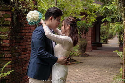 Outdoor Pre-Wedding Photoshoot - Zijian & Christine @ Fort Canning Park