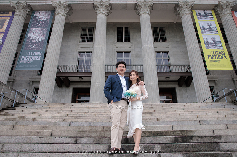Pre-Wedding photoshoot with Zijian & Christine at National Gallery Singapore Pre-Wedding photoshoot with Zijian & Christine at National Gallery Singapore