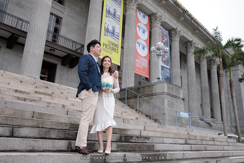 Pre-Wedding photoshoot with Zijian & Christine at National Gallery Singapore Pre-Wedding photoshoot with Zijian & Christine at National Gallery Singapore