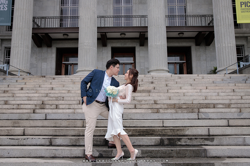 Pre-Wedding photoshoot with Zijian & Christine at National Gallery Singapore Pre-Wedding photoshoot with Zijian & Christine at National Gallery Singapore