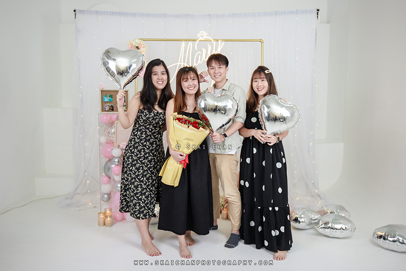 Studio friends photoshoot with Derrick & Eunice at Our Studio Space (photography studio)