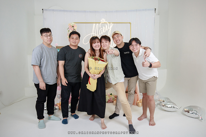 Studio friends photoshoot with Derrick & Eunice at Our Studio Space (photography studio)