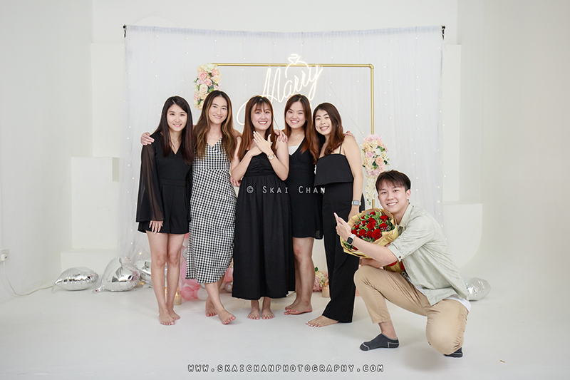 Studio friends photoshoot with Derrick & Eunice at Our Studio Space (photography studio)