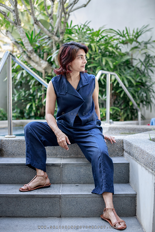 Women's Fashion photoshoot with M.S at swimming pool, Bedok
