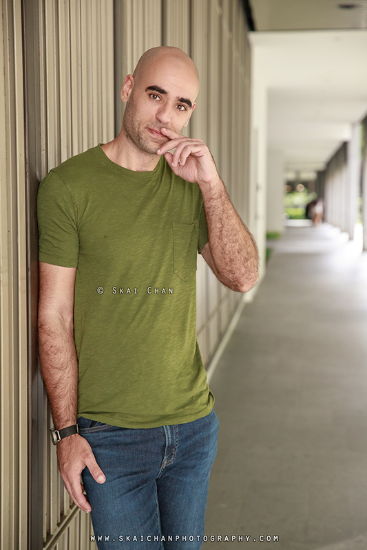 Men's fashion photoshoot with Itay @ Robertson Quay