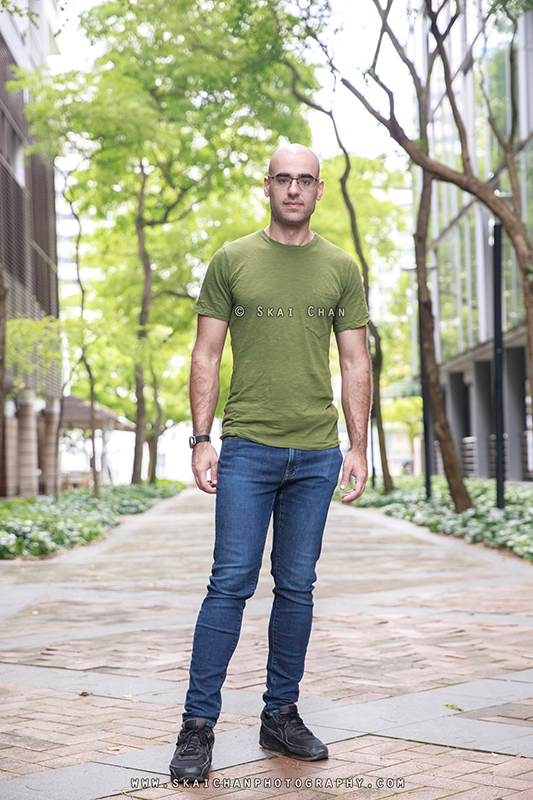 Men's fashion photoshoot with Itay @ Robertson Quay