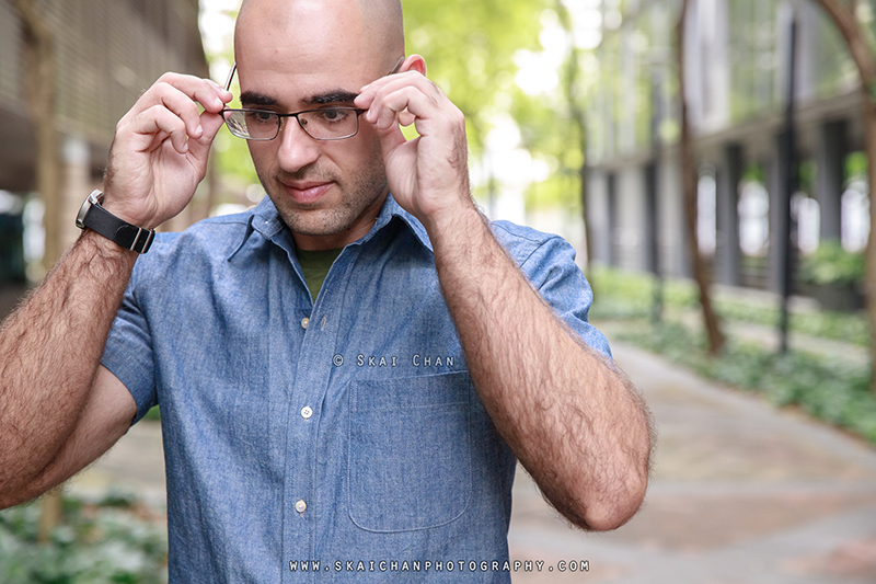 Men's fashion photoshoot with Itay @ Robertson Quay