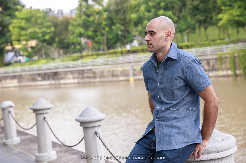 Men's fashion photoshoot with Itay @ Robertson Quay