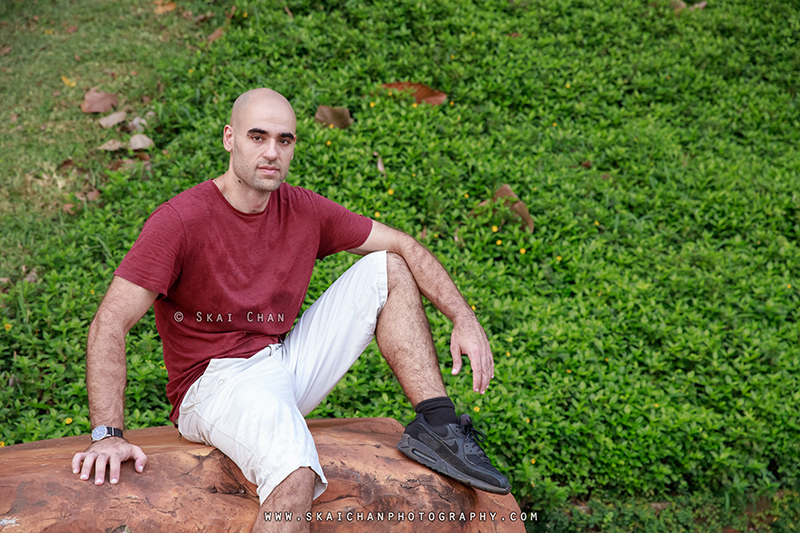 Hiking photoshoot with Itay @ Fort Canning Park