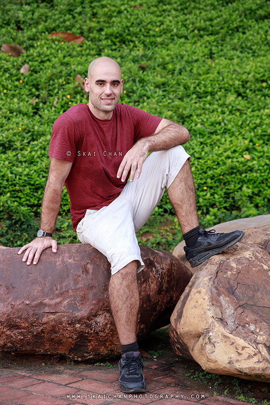 Hiking photoshoot with Itay @ Fort Canning Park