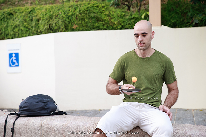 Table Tennis photoshoot with Itay @ Fort Canning Park Table Tennis photoshoot with Itay @ Fort Canning Park