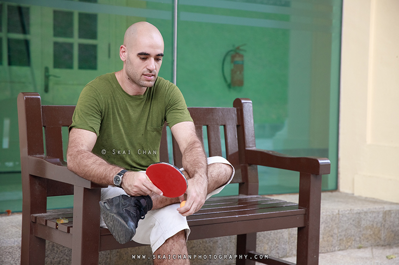 Table Tennis photoshoot with Itay @ Fort Canning Park Table Tennis photoshoot with Itay @ Fort Canning Park