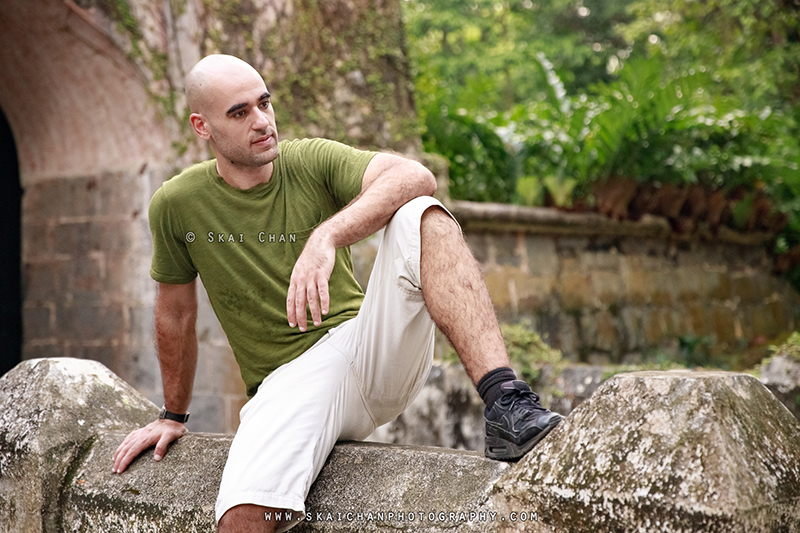 Vacation photoshoot with Itay @ Fort Canning Park