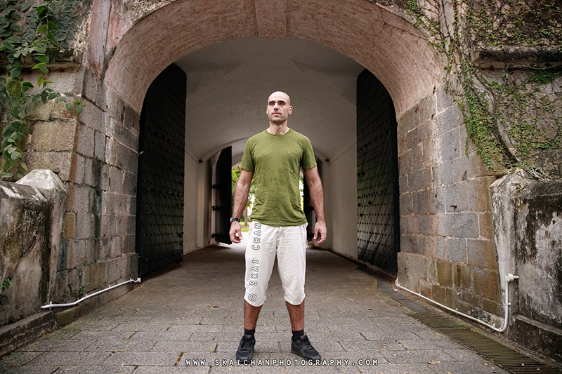 Vacation photoshoot with Itay @ Fort Canning Park