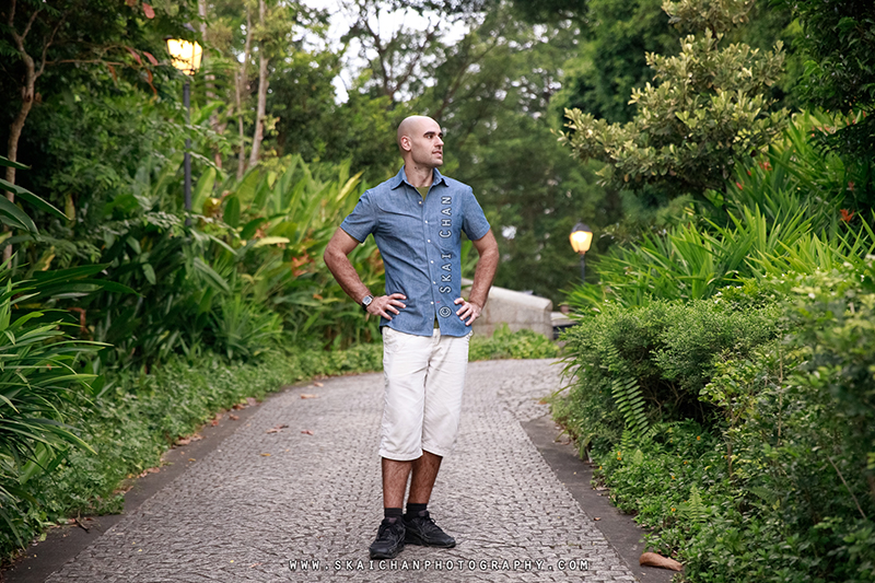 Vacation photoshoot with Itay @ Fort Canning Park