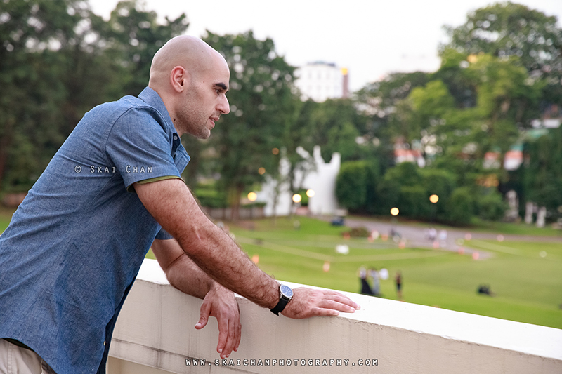 Vacation photoshoot with Itay @ Fort Canning Park