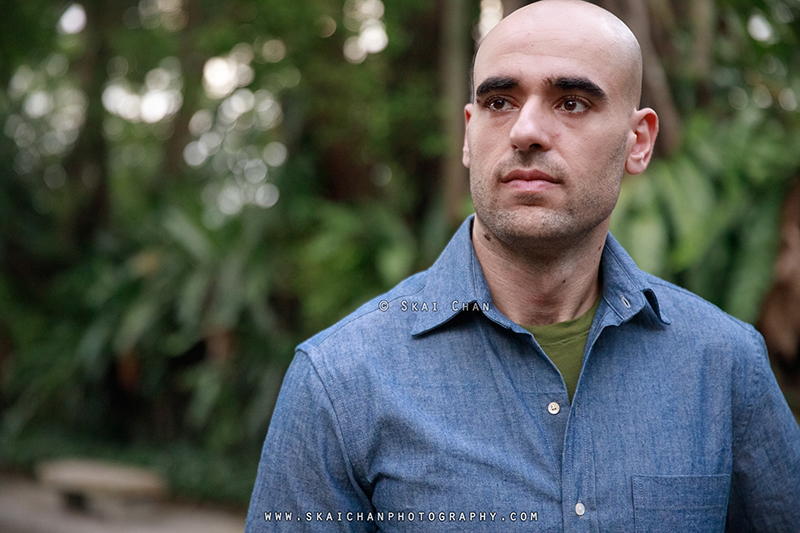 Headshot photoshoot with Itay @ Fort Canning Park