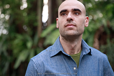 Outdoor Headshot Photoshoot - Itay @ Fort Canning Park