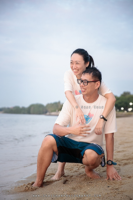 Beach Couple Photoshoot - Raymond & Serena