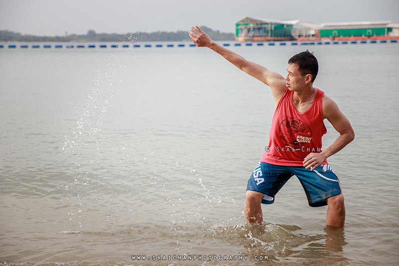 Fitness lifestyle photoshoot with Raymond Chan at Pasir Ris Beach Fitness lifestyle photoshoot with Raymond Chan at Pasir Ris Beach