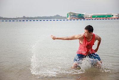 Outdoor Beach Fitness Lifestyle Photoshoot - Raymond Chan @ Beach, Pasir Ris Park