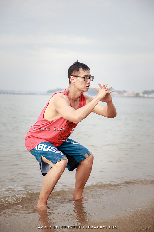 Fitness workout photoshoot with Raymond Chan at Pasir Ris Beach Fitness workout photoshoot with Raymond Chan at Pasir Ris Beach