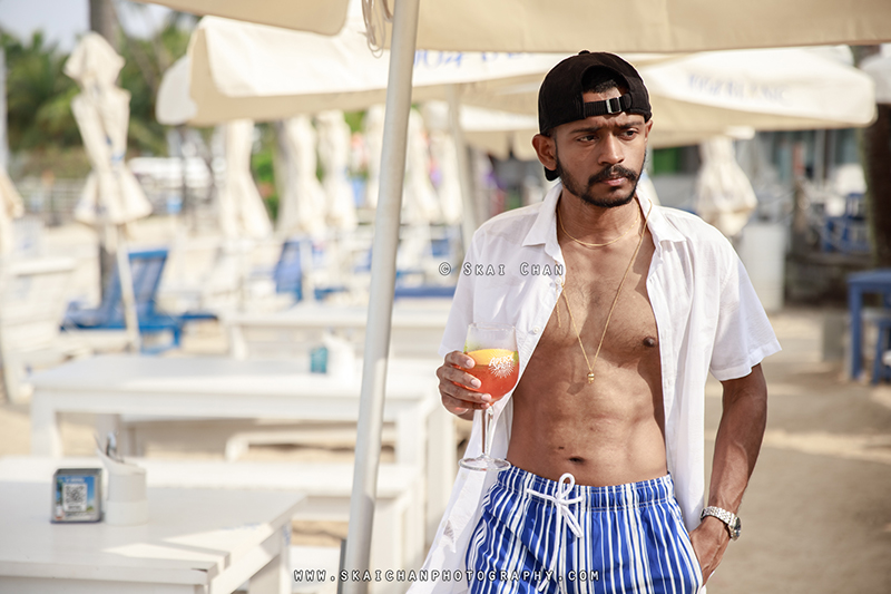 Beach lifestyle photoshoot with Daniel Stephen @ Siloso Beach, Sentosa