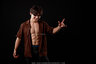Indoor Men's Fitness Photoshoot - Lee Won Jae @ Photography Studio @ Rochester Park