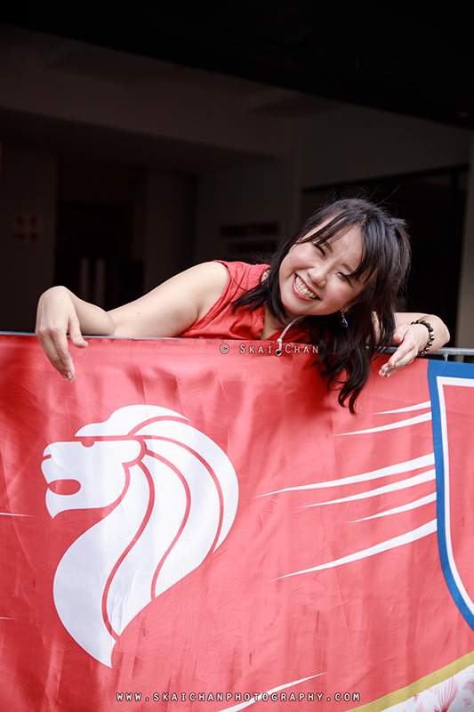 Outdoor lifestyle photoshoot with Pris Lim at Tanjong Pagar Community Centre CC