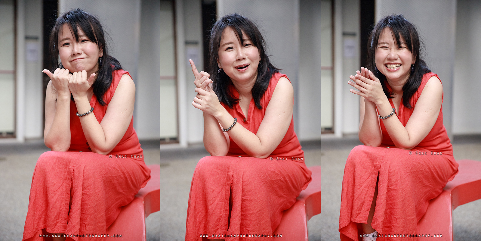 Outdoor lifestyle photoshoot with Pris Lim at Tanjong Pagar Community Centre CC