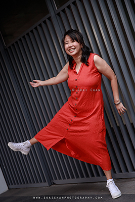 Outdoor Lifestyle Photoshoot - Pris Lim @ Pinnacle@Duxton