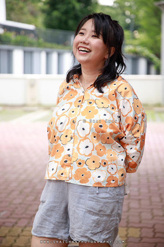 Lifestyle photoshoot with Pris Lim at Tanjong Pagar Community Centre CC