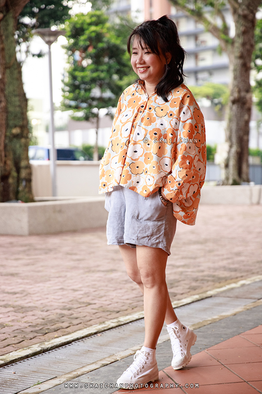 Lifestyle photoshoot with Pris Lim at Tanjong Pagar Community Centre CC