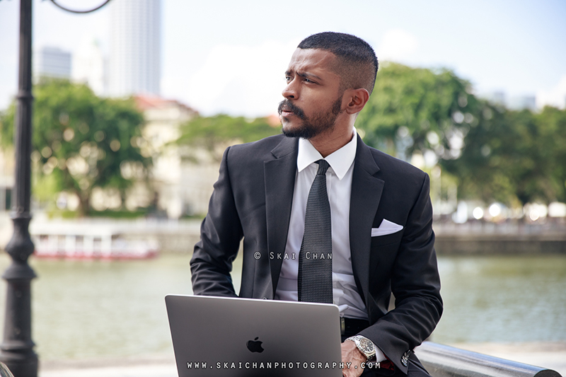 Modern Corporate Lifestyle photoshoot with Daniel Stephen @ Boat Quay