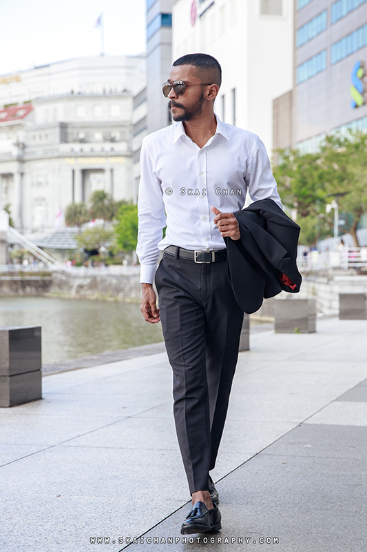 Modern Corporate Lifestyle photoshoot with Daniel Stephen @ Boat Quay