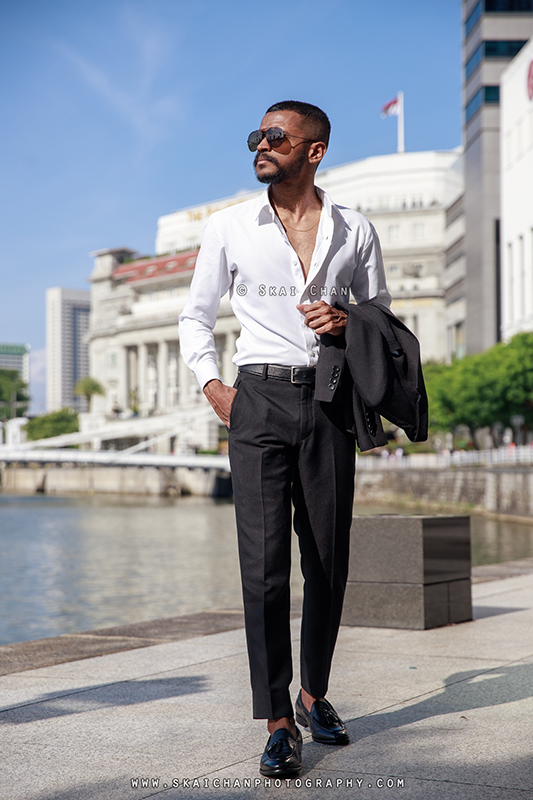 Modern Corporate Lifestyle photoshoot with Daniel Stephen @ Boat Quay