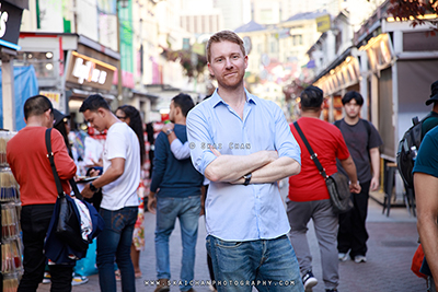 Outdoor Street Photoshoot - Gwendal @ Chinatown