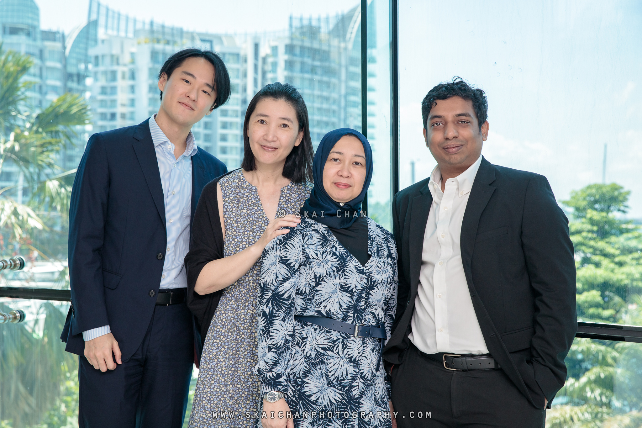 Corporate group photoshoot with team HBA @ ONE°15 Marina