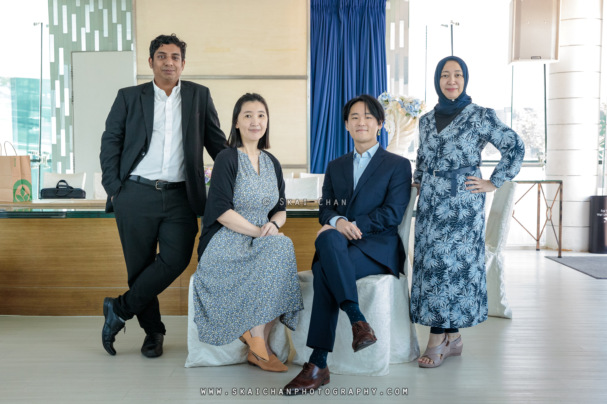 Corporate group photoshoot with team HBA @ ONE°15 Marina