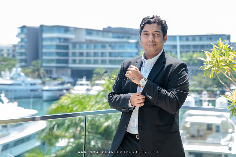 Casual Corporate photoshoot with Vinayak @ ONE°15 Marina